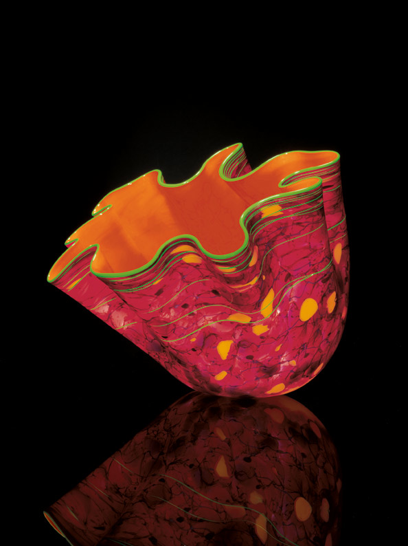 Dale Chihuly Studio Editions, Portland Press, Fiesta Macchia, 2011 | Maurine Littleton Gallery Contemporary Art